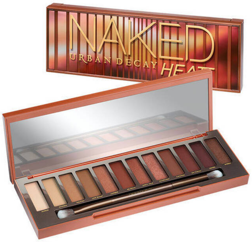 Urban Decay Womens Naked Heat Eye Shadow Palette 12 X 1.3g - Multicolour - One Size