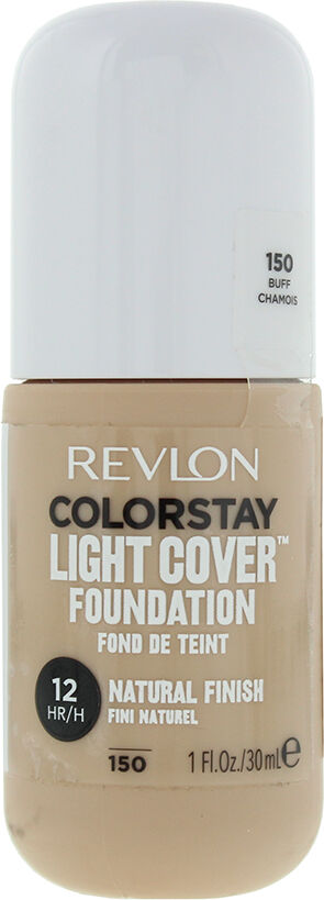 Revlon Womens Colorstay Light Cover 12h Natural Finish Foundation 30ml - 150 Buff - One Size
