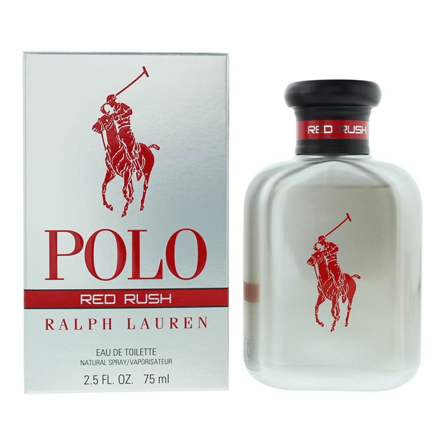 Ralph Lauren Mens Polo Red Rush Eau De Toilette 75ml - Apple - One Size