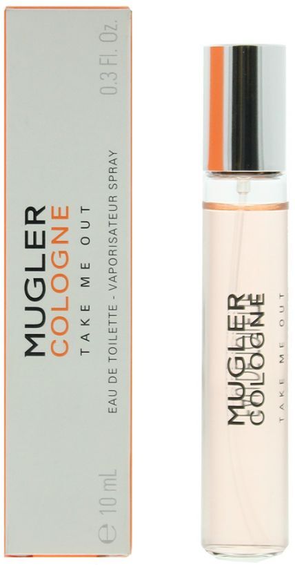 Mugler Womens Cologne Take Me Out Eau De Toilette 10ml Spray - Orange - One Size