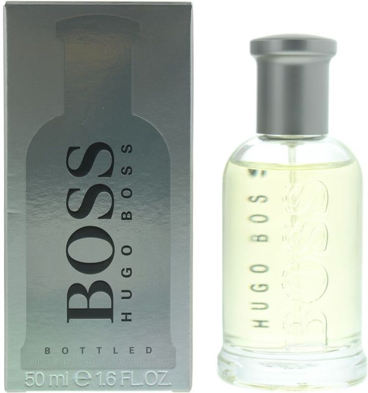 Hugo Boss Mens Bottled Eau De Toilette 50ml Spray - Apple - One Size