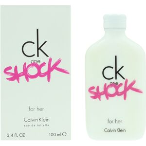 Calvin Klein Womens One Shock For Her Eau De Toilette 100ml Spray - Na - One Size