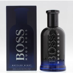 Hugo Boss Mens Bottled Night Eau De Toilette 200ml Spray - Violet - One Size