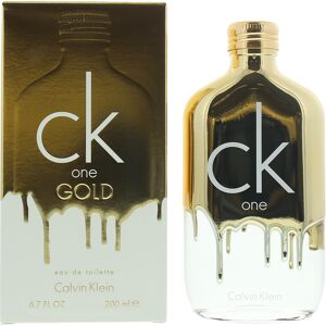 Calvin Klein Unisex Ck One Gold Eau De Toilette 200ml Spray - One Size