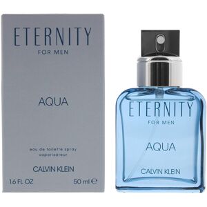Calvin Klein Mens Eternity For Men Aqua Eau De Toilette 50ml Spray - Green - One Size