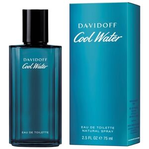 Davidoff Mens Coolwater Eau De Toilette 75ml Spray - One Size Davidoff Mens Coolwater Eau De Toilette 75ml Spray - One Size