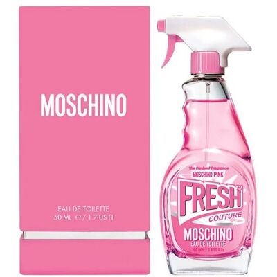 Moschino Womens Fresh Couture Pink Spray 50ml - One Size Moschino Womens Fresh Couture Pink Spray 50ml - One Size