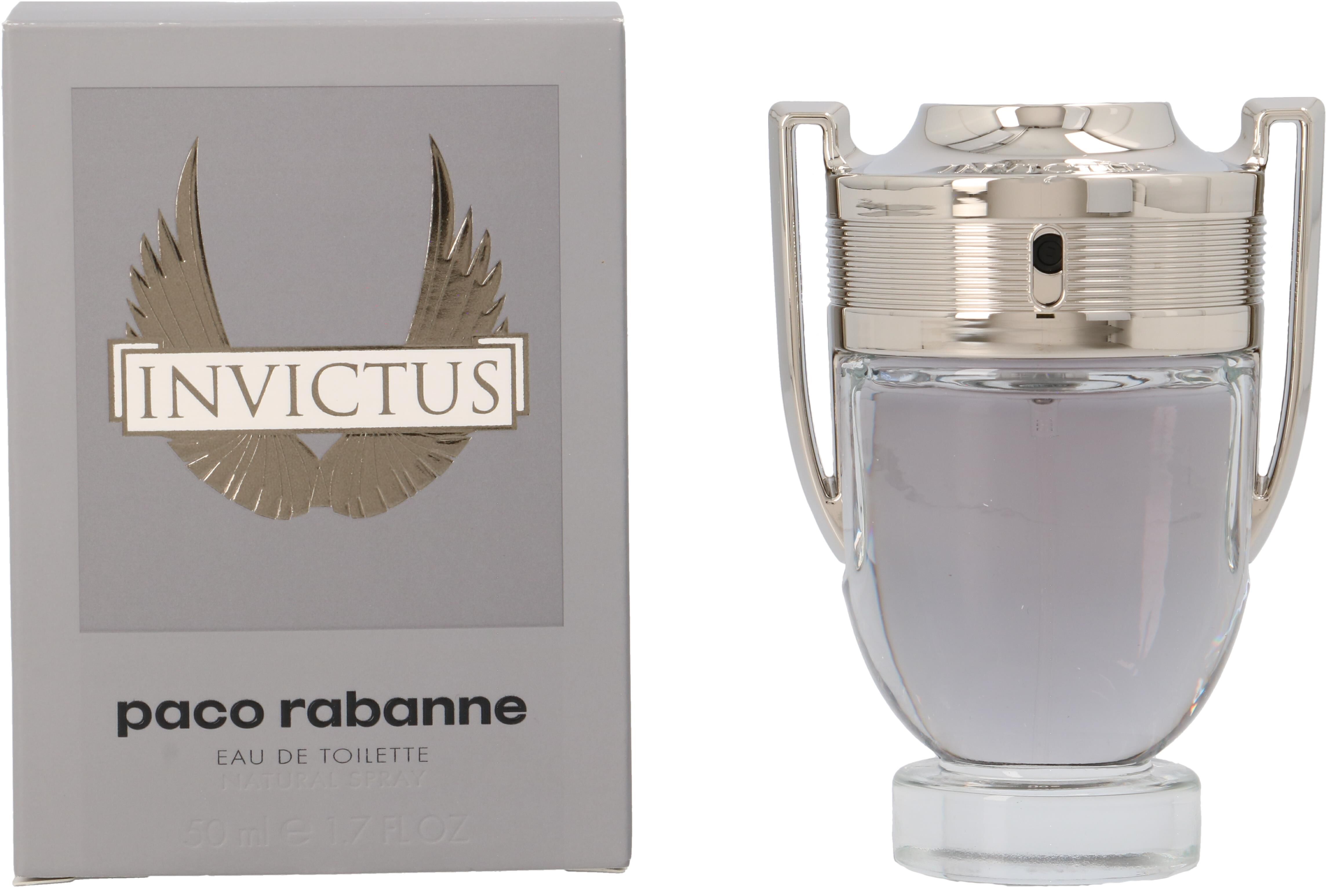 Paco Rabanne Mens Invictus Eau De Toilette 50ml - Na - One Size