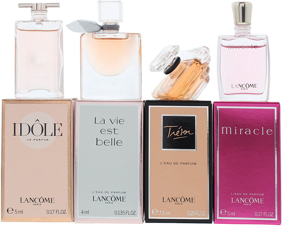 Lancome Womens Mini Gift Set: Idole Eau De Parfum 5ml - La Vie Est Belle Eau De 4ml - Tresor Eau De 7.5ml - Miracle Eau De 5ml - Na - One Size