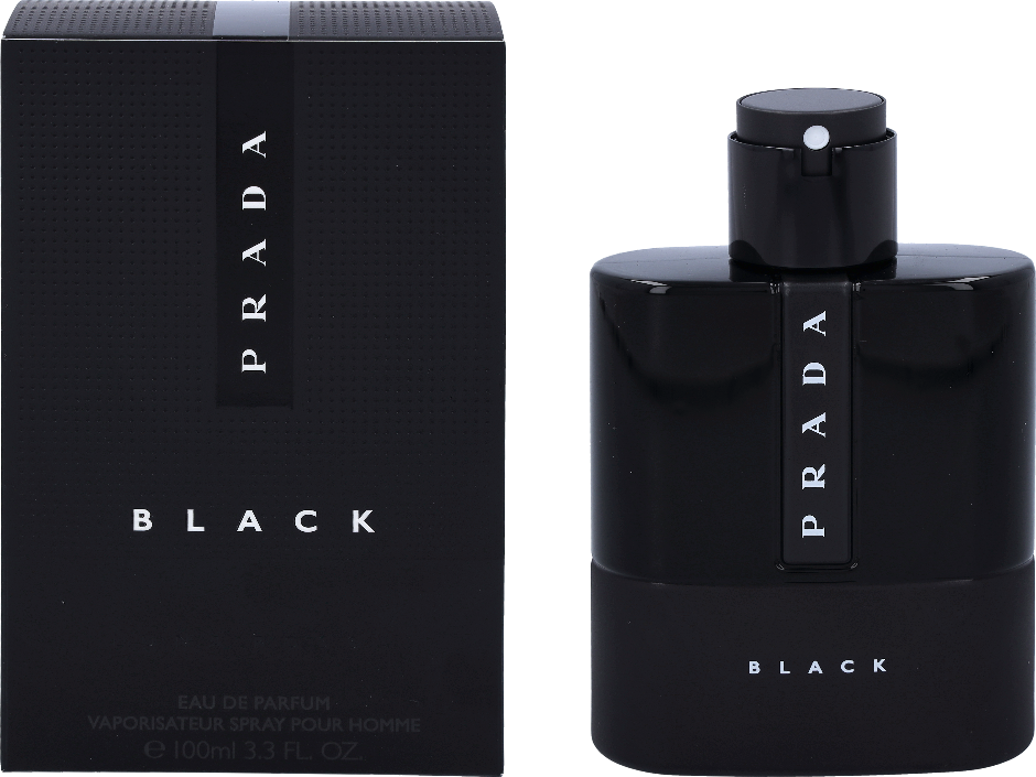 Prada Mens Luna Rossa Black Edp Spray 100 Ml - One Size