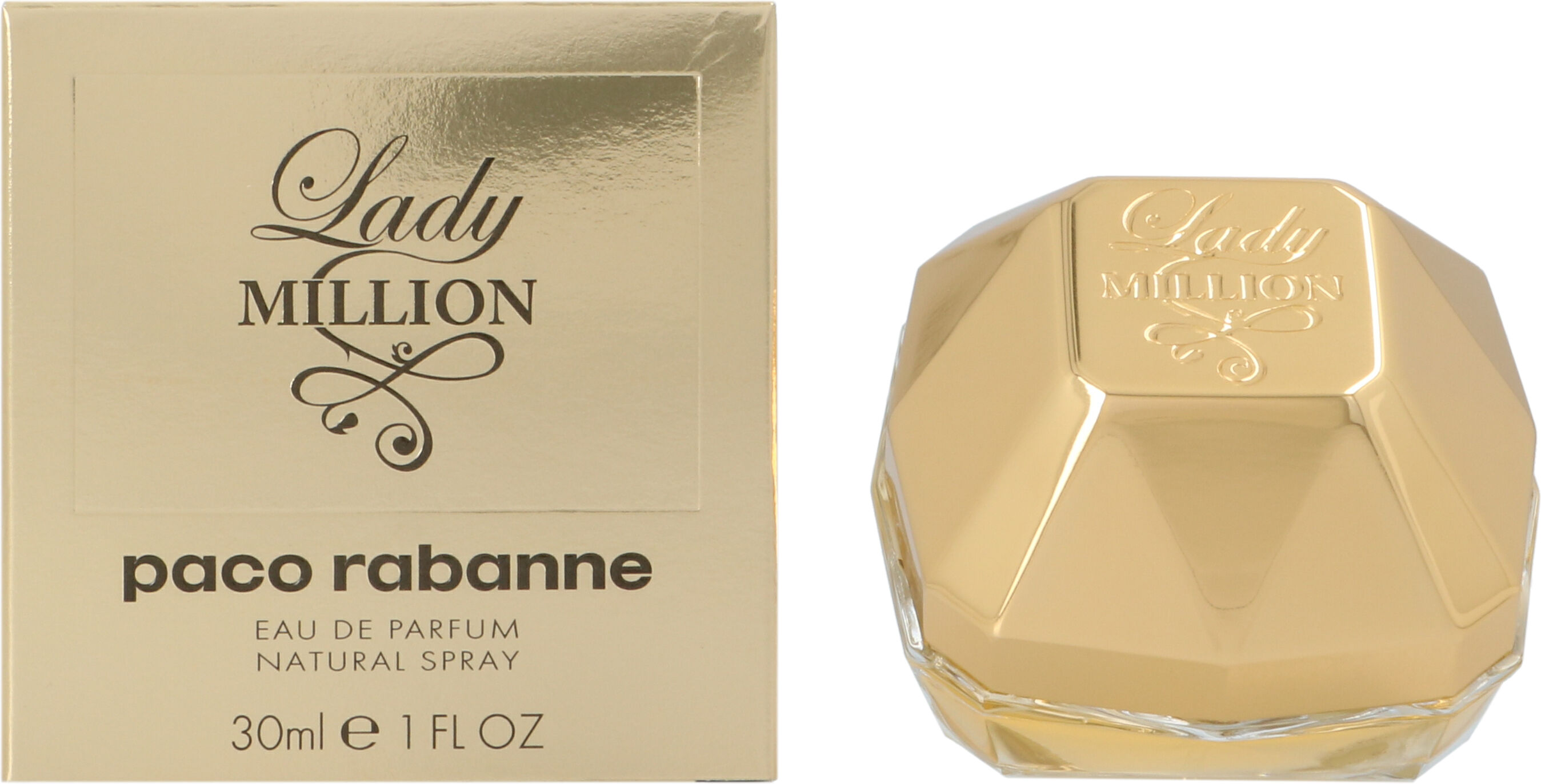 Paco Rabanne Womens Lady Million Eau De Parfum 30ml - One Size