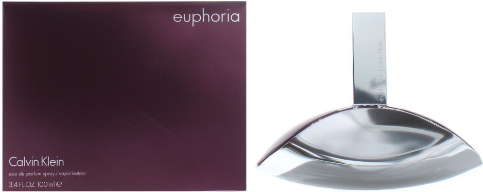 Calvin Klein Womens Euphoria Eau De Parfum 100ml Spray For Her - Violet - One Size