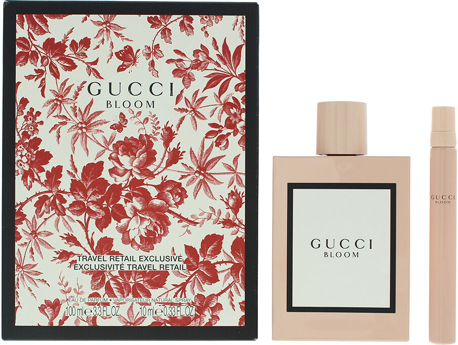 Gucci Womens Bloom Eau De Parfum 100ml + Eau De 10ml Gift Set - One Size