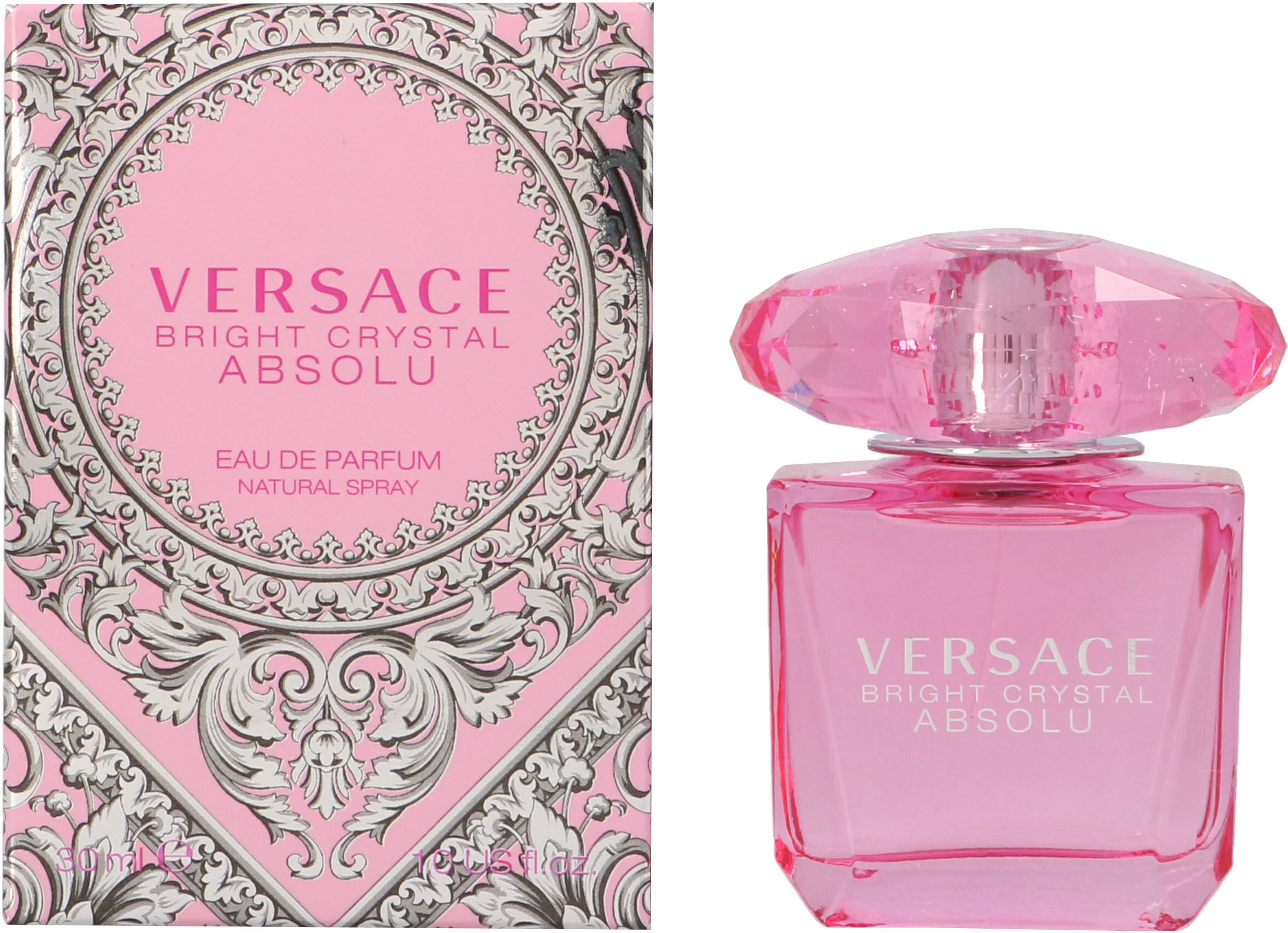 Versace Womens Bright Crystal Absolu Eau De Parfum 30ml - Pink - One Size