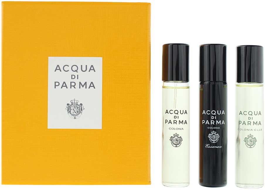 Acqua Di Parma Mens Colonia Discovery Eau De Cologne 3 X 12ml Travel Spray Gift Set - One Size