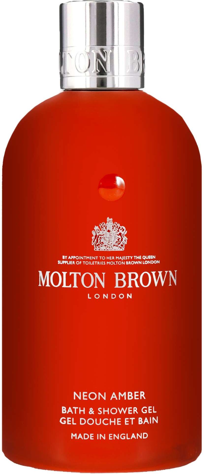 Molton Brown Unisex Neon Amber Bath & Shower Gel - Luxurious Body Wash - One Size