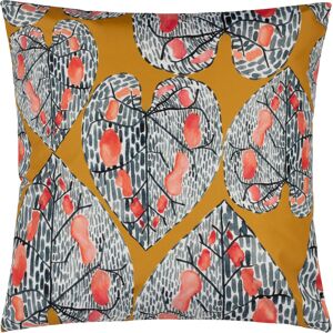 Wylder Tropics Ebon Wilds Mahari Outdoor Cushion Cover - Yellow - One Size Wylder Tropics Ebon Wilds Mahari Outdoor Cushion Cover - Yellow - One Size