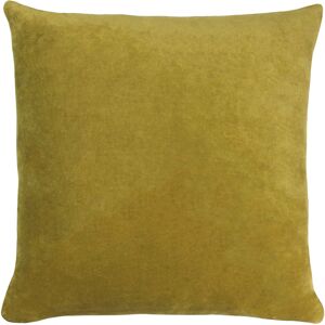 Furn. Solo Cotton Velvet Cushion Cover - Olive - One Size Furn. Solo Cotton Velvet Cushion Cover - Olive - One Size