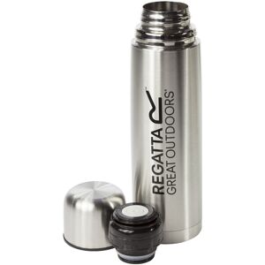 Regatta Great Outdoors 1l Vacuum Drinks Flask - Silver Stainless Steel - One Size Regatta Great Outdoors 1l Vacuum Drinks Flask - Silver Stainless Steel - One Size