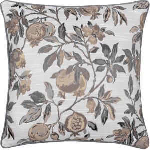 Wylder Nature Pomegranate Floral Jacquard Cushion Cover - Natural - Size 50 Cm X 50 Cm Wylder Nature Pomegranate Floral Jacquard Cushion Cover - Natural - Size 50 Cm X 50 Cm