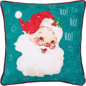 Evans Lichfield Vintage Santa Printed Cushion Cover - Multicolour - Size 43 Cm X 43 Cm Evans Lichfield Vintage Santa Printed Cushion Cover - Multicolour - Size 43 Cm X 43 Cm