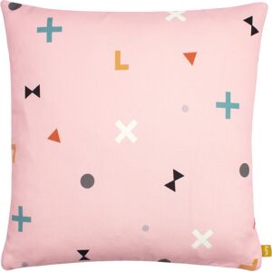 Furn. Bitsa 100% Recycled Cushion Cover - Blush Recycled Material - Size 43 Cm X 43 Cm Furn. Bitsa 100% Recycled Cushion Cover - Blush Recycled Material - Size 43 Cm X 43 Cm