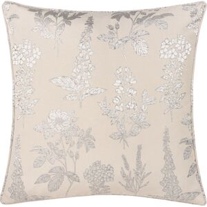 Wylder Nature Sophia Floral Jacquard Cushion Cover - Natural - Size 50 Cm X 50 Cm Wylder Nature Sophia Floral Jacquard Cushion Cover - Natural - Size 50 Cm X 50 Cm