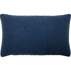 Furn. Malham Shearling Fleece Rectangular Cushion Cover - Blue - One Size Furn. Malham Shearling Fleece Rectangular Cushion Cover - Blue - One Size