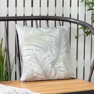 Evans Lichfield Palma Botanical Outdoor Cushion - Green - 43cm x 43cm Evans Lichfield Palma Botanical Outdoor Cushion - Green - 43cm x 43cm