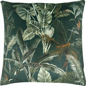 Evans Lichfield Kibale Leaves Tropical Printed Cushion Cover - Multicolour - One Size Evans Lichfield Kibale Leaves Tropical Printed Cushion Cover - Multicolour - One Size