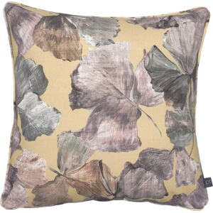 Prestigious Textiles Hanalei Hand Painted Watercolour Piped Cushion Cover - Yellow Cotton - One Size Prestigious Textiles Hanalei Hand Painted Watercolour Piped Cushion Cover - Yellow Cotton - One Size