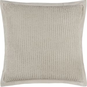 Yard Canopy Waffle Cushion Cover - Stone Cotton - Size 65 Cm X 65 Cm Yard Canopy Waffle Cushion Cover - Stone Cotton - Size 65 Cm X 65 Cm
