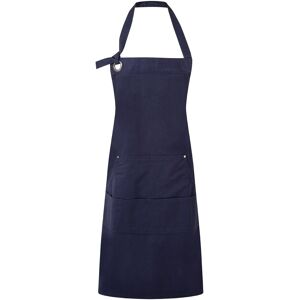Premier Calibre Heavy Canvas Pocket Apron (Navy) Cotton - One Size Premier Calibre Heavy Canvas Pocket Apron (Navy) Cotton - One Size