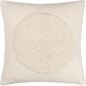Hoem Almo Woven Cushion Cover - Ecru Cotton - Size 50 Cm X 50 Cm Hoem Almo Woven Cushion Cover - Ecru Cotton - Size 50 Cm X 50 Cm