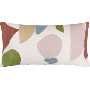 Hoem Meta Abstract Cushion Cover - Multicolour Cotton - Size 30 Cm X 65 Cm Hoem Meta Abstract Cushion Cover - Multicolour Cotton - Size 30 Cm X 65 Cm