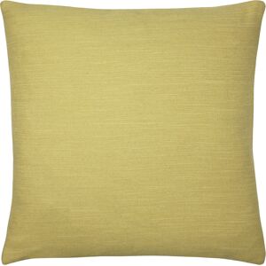 Evans Lichfield Dalton Slubbed Cushion Cover - Yellow - One Size Evans Lichfield Dalton Slubbed Cushion Cover - Yellow - One Size