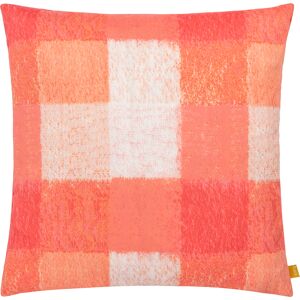 Furn. Alma Check Filled Cushion - Pink - Size 50 Cm X 50 Cm Furn. Alma Check Filled Cushion - Pink - Size 50 Cm X 50 Cm
