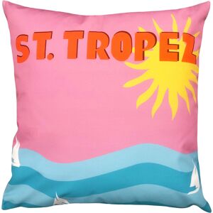 Evans Lichfield Tropez Outdoor Cushion Cover - Multicolour - One Size Evans Lichfield Tropez Outdoor Cushion Cover - Multicolour - One Size