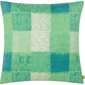 Furn. Alma Check Cushion Cover - Green - Size 50 Cm X 50 Cm Furn. Alma Check Cushion Cover - Green - Size 50 Cm X 50 Cm