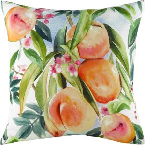 Evans Lichfield Fruit Peach Watercolour Cushion Cover - Multicolour - One Size Evans Lichfield Fruit Peach Watercolour Cushion Cover - Multicolour - One Size