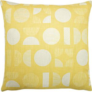 Furn. Malmo Scandi Geometric Cushion Cover - Yellow - One Size Furn. Malmo Scandi Geometric Cushion Cover - Yellow - One Size