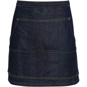 Premier Jeans Stitch Denim Waist Apron (Pack Of 2) (Indigo Denim) - Indigo Blue - One Size Premier Jeans Stitch Denim Waist Apron (Pack Of 2) (Indigo Denim) - Indigo Blue - One Size