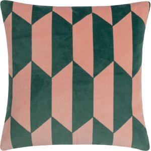 Kalho Pink Velvet Jacquard Cushion Cover - Cushion Cover Kalho Pink Velvet Jacquard Cushion Cover - Cushion Cover