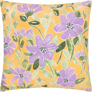 Wylder Flowers Trending Outdoor Cushion Cover - Yellow - Size 43 Cm X 43 Cm Wylder Flowers Trending Outdoor Cushion Cover - Yellow - Size 43 Cm X 43 Cm