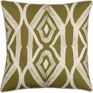 Wylder Tropics Cape Ikat Reversible Cushion Cover - Green - Size 50 Cm X 50 Cm Wylder Tropics Cape Ikat Reversible Cushion Cover - Green - Size 50 Cm X 50 Cm