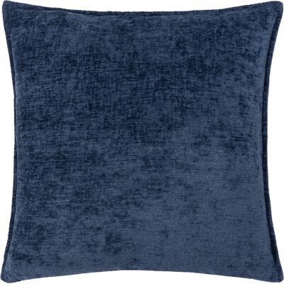 Evans Lichfield Buxton Reversible Square Cushion Cover - Navy - Size 50 Cm X 50 Cm Evans Lichfield Buxton Reversible Square Cushion Cover - Navy - Size 50 Cm X 50 Cm