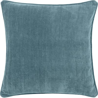 Yard Heavy Chenille Reversible Cushion Cover - Marine - Size 50 Cm X 50 Cm Yard Heavy Chenille Reversible Cushion Cover - Marine - Size 50 Cm X 50 Cm