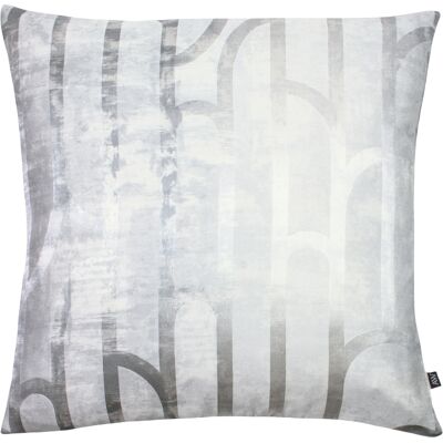 Ashley Wilde - Meyer Foil Printed - Silver - Cushion Ashley Wilde - Meyer Foil Printed - Silver - Cushion