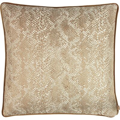 Kai Viper Snake Square Cushion Cover - Rust - One Size Kai Viper Snake Square Cushion Cover - Rust - One Size