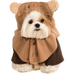 Star Wars Ewok Small Pet Costume (Brown) - Size Large Star Wars Ewok Small Pet Costume (Brown) - Size Large